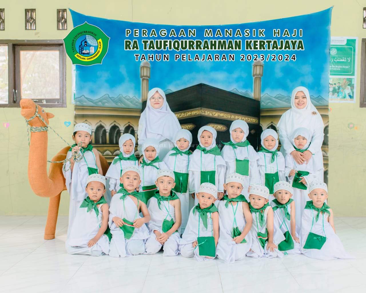 KEGIATAN PERSIAPAN PERAGAAN MANASIK HAJI